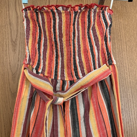 SHEIN jumpsuit Romper linen Gorgeous!! - Picture 2 of 6